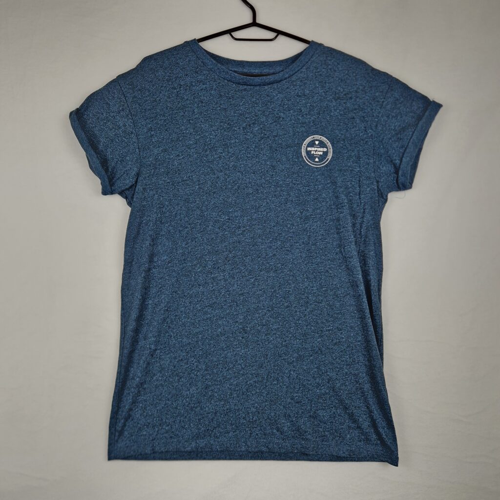 Bershka Men’s Blue Slim Fit T-Shirt Size S