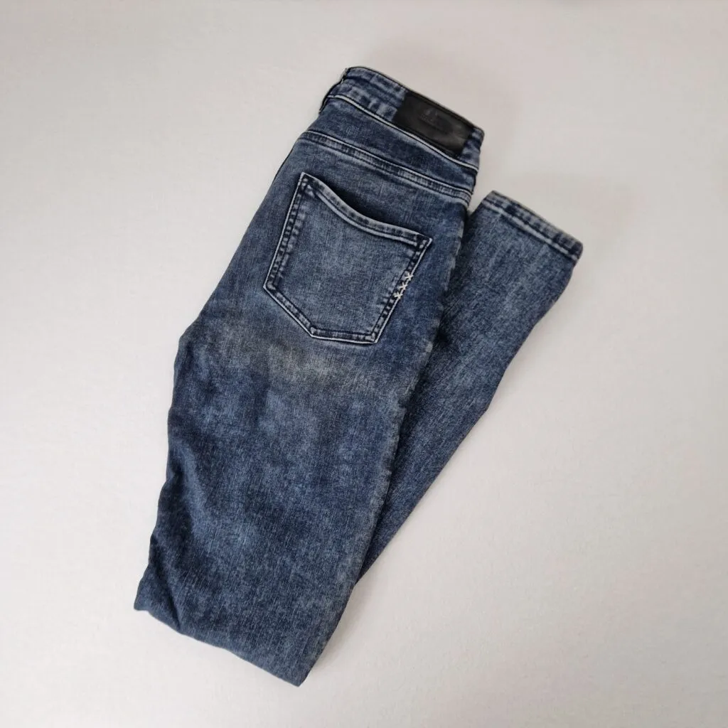 Scotch & Soda Mens Blue Jeans Size 26/34 Denim Cotton Blend High Rise Skinny