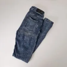 Scotch & Soda Mens Blue Jeans Size 26/34 Denim Cotton Blend High Rise Skinny