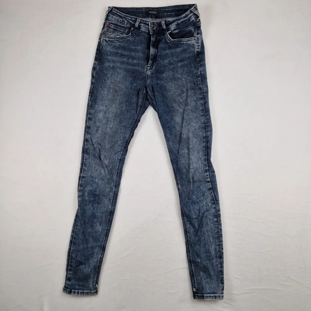 Scotch & Soda Mens Blue Jeans Size 26/34 Denim Cotton Blend High Rise Skinny