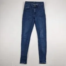 Scotch & Soda Womens Blue Jeans Size 26/34 Cotton Blend High Rise Skinny