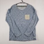 Scotch & Soda Mens Blue Carnaby Surf Sweater Size L Cotton Casual Knit