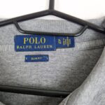 Polo Ralph Lauren Mens Grey Polo Shirt Size XL Cotton Slim Fit Classic Embroidered Logo
