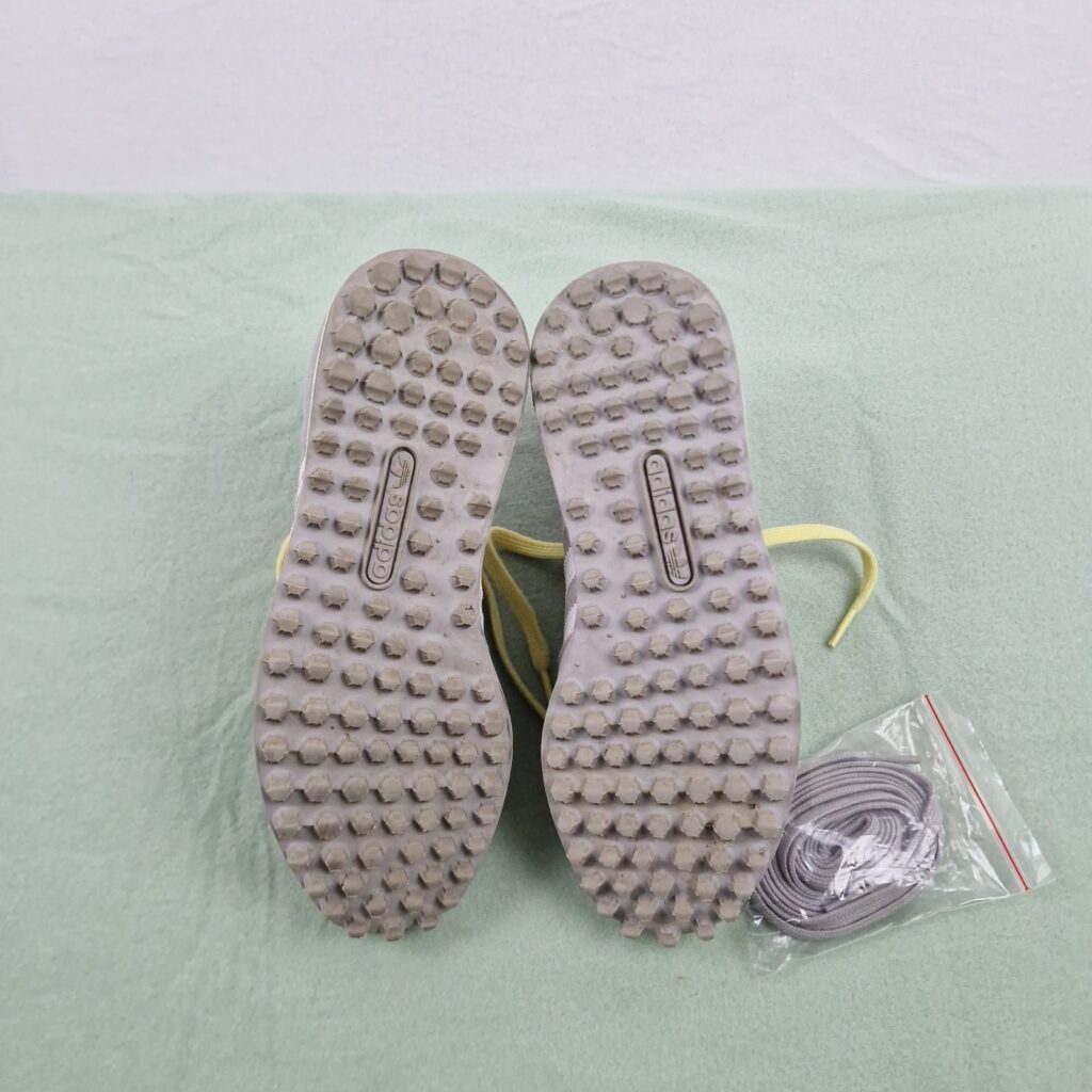 Adidas Womens Grey Trainers Size 38 Suede Textile Low Top Lace Up