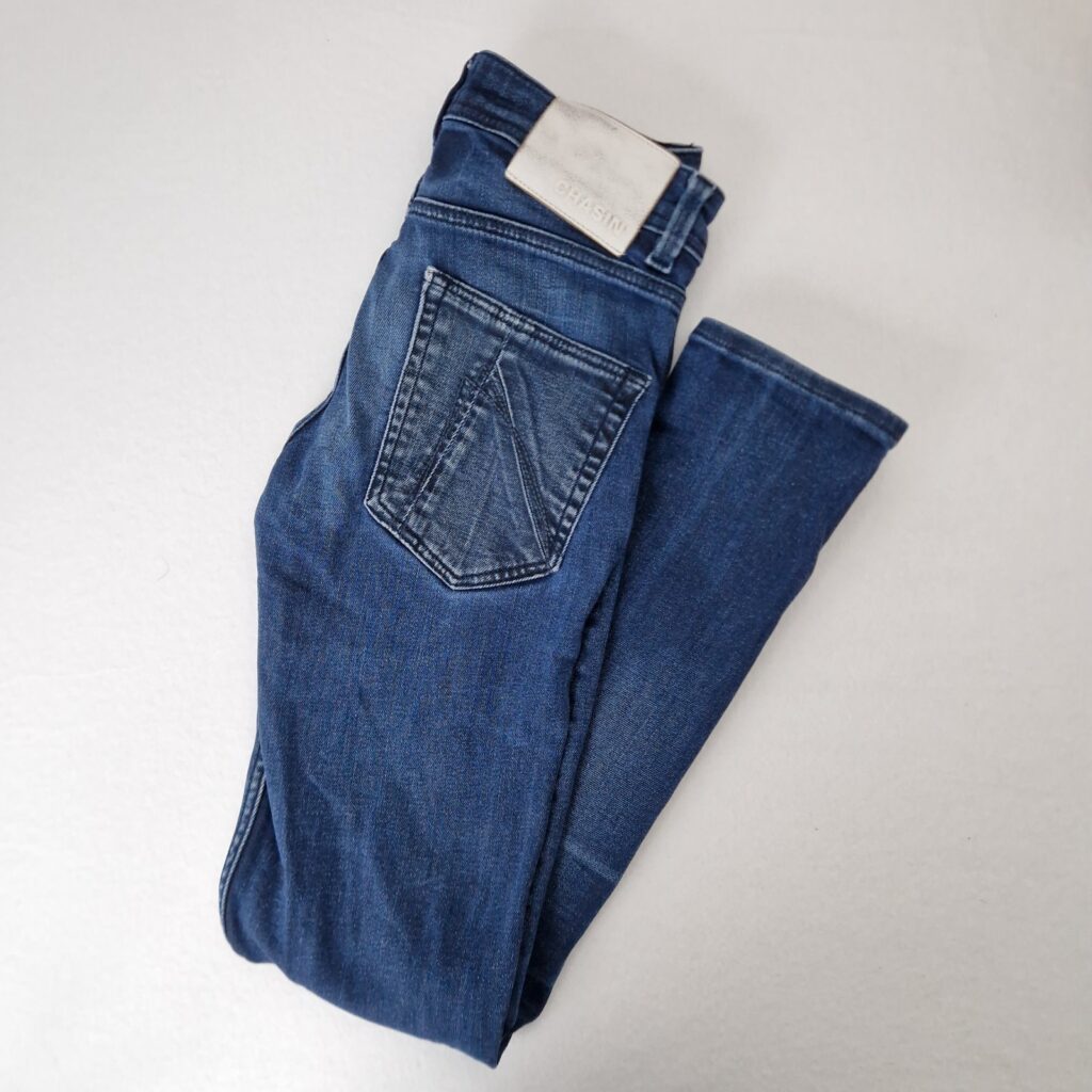 Chasin Mens Blue Jeans Size 28×32 Denim Cotton Tapered Fit