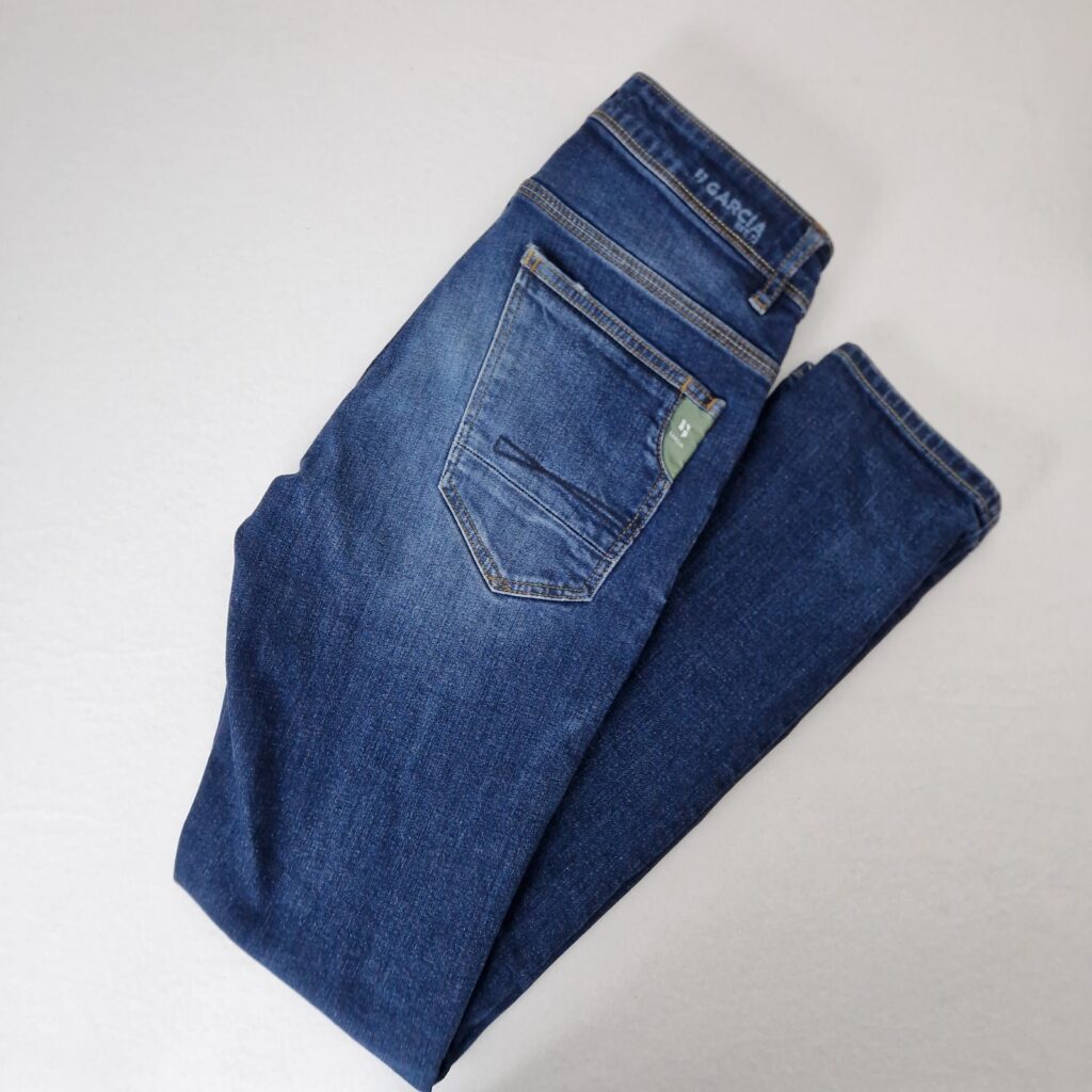 Garcia Mens Blue Denim Jeans Size 31 Cotton Stretch Slim Fit Skinny Leg