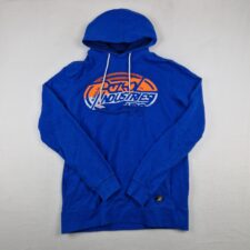 Petrol Industries Mens Blue Hoodie Size XXL Cotton Graphic Print Pullover