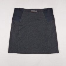 Soyaconcept Womens Grey Mini Skirt Size L Stretch Pencil Casual Office