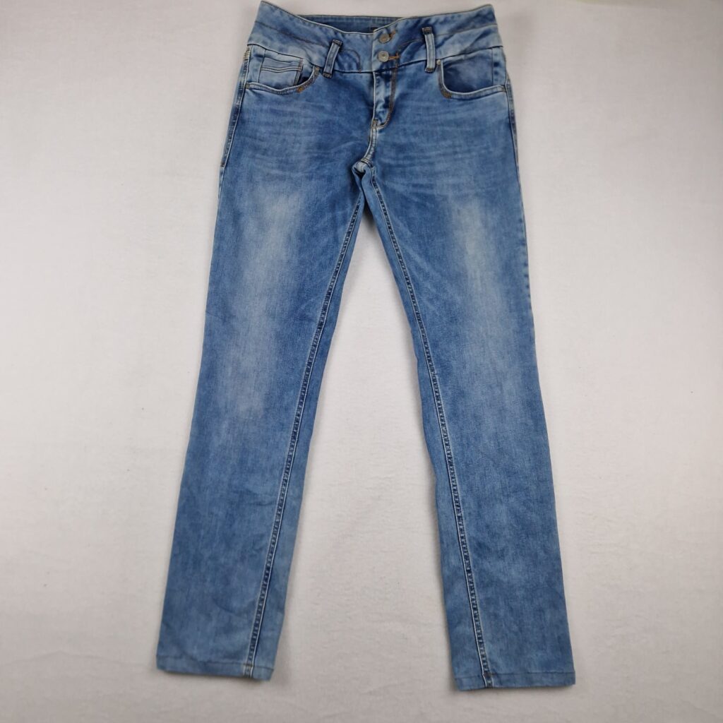 LTB Zena Womens Blue Denim Jeans Size W29 L32 Slim Fit Stretch