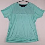 Rukka Womens Mint Green Short Sleeve Sports T Shirt Size 3XL