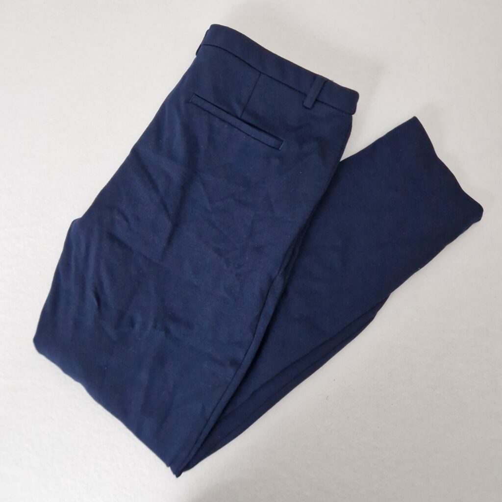 Scotch & Soda Mens Blue Cotton Slim Chino Pants Size S Casual Trousers
