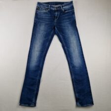 Garcia Mens Blue Denim Stretch Super Slim Jeans Size W33 L34