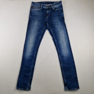 Garcia Mens Blue Denim Stretch Super Slim Jeans Size W33 L34